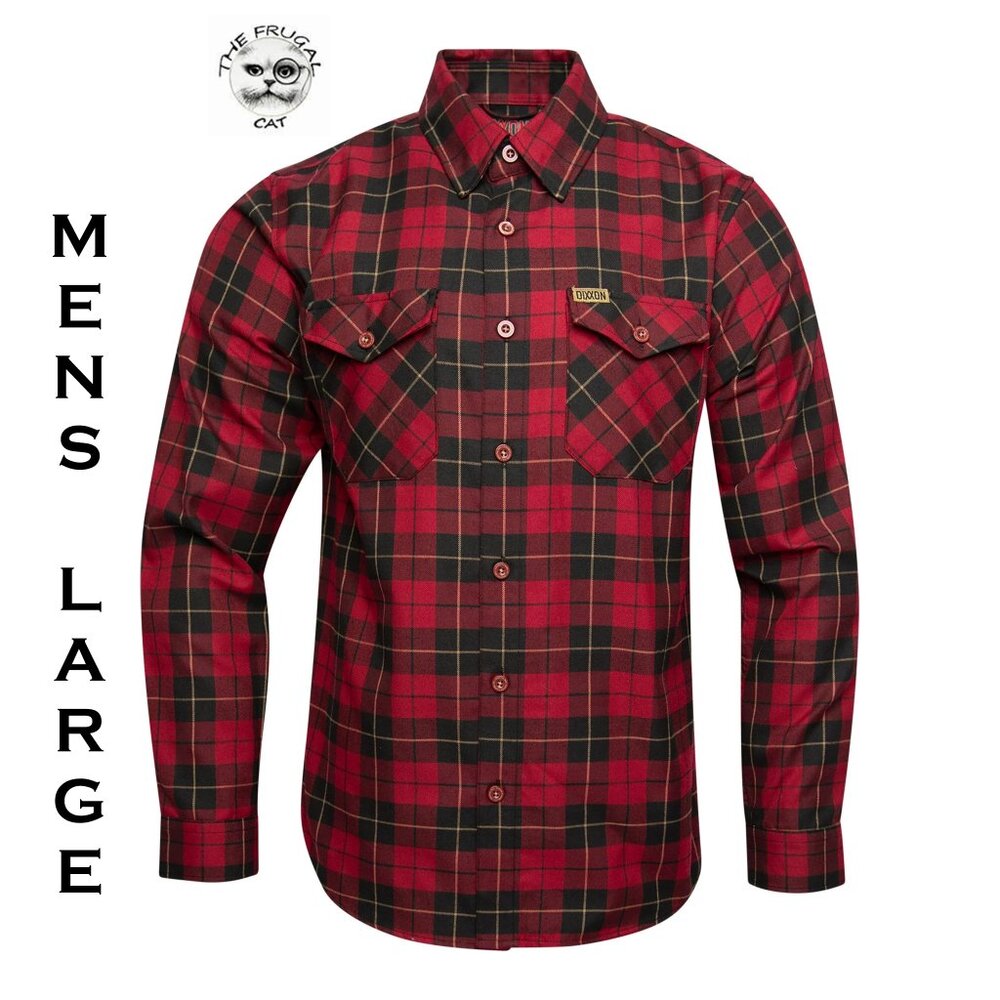 DIXXON FLANNEL - RALPHIE Flannel Shirt - Men's Large